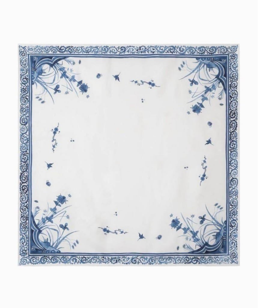 Mame Kurogouchi Hand Printed Silk Scarf - ARCHIVESTOCK