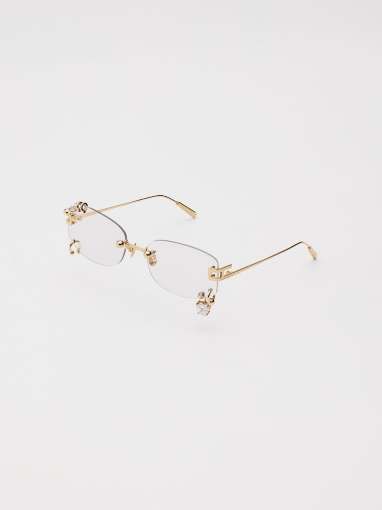 ambush ピアス サングラス pierced sunglass ゴールド - ARCHIVESTOCK