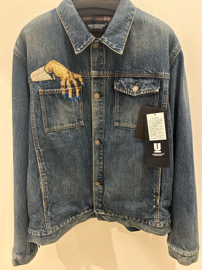 ジャケット・アウター UNDERCOVER HAND Denim Jacket 23AW UNDERCOVER 23AW HAND Denim Jacket - ARCHIVESTOCK