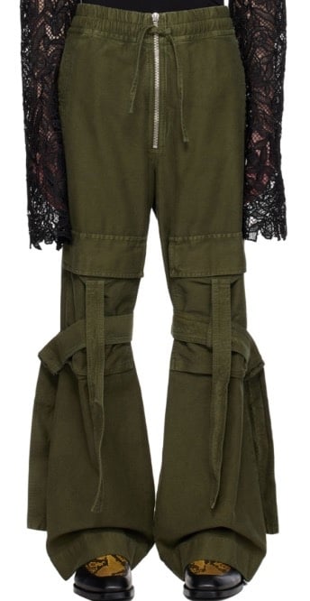 Dries Van Noten 23aw フローラル　カーゴパンツ Dries Van Noten 23aw フローラル カーゴパンツ DRIES VAN NOTEN