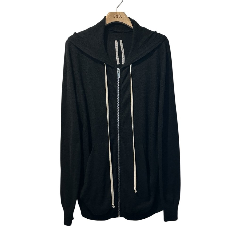 RICK OWENS 19AW ZIPPED HOODIE カシミヤ - ARCHIVESTOCK