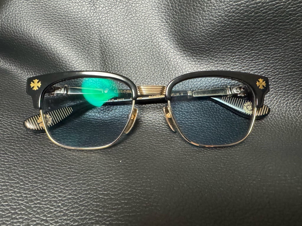 クロムハーツ メガネ サングラス BONENNOISSEUR II 原本あり