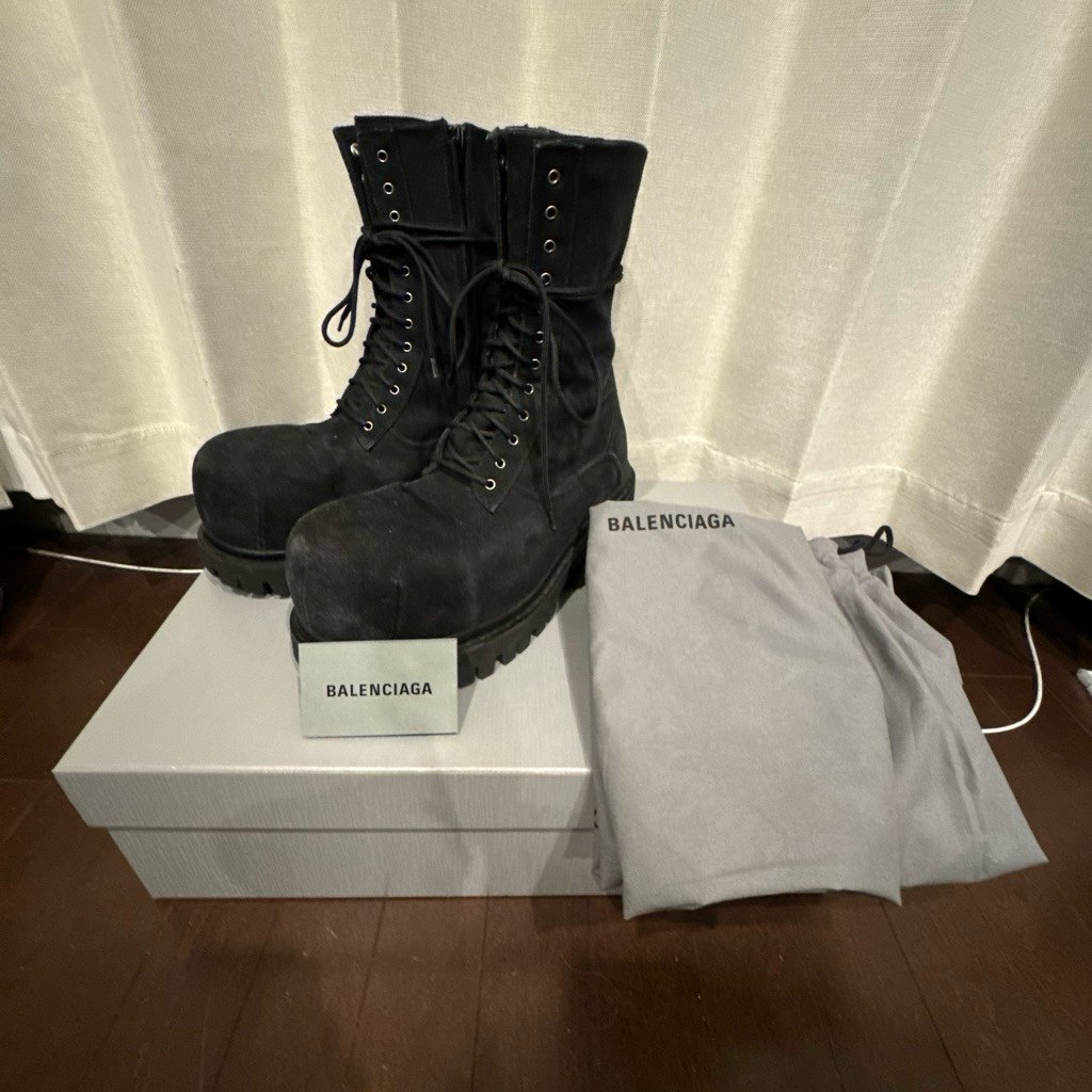 BALENCIAGA STOMPER BOOTIE canvas 41 - ARCHIVESTOCK