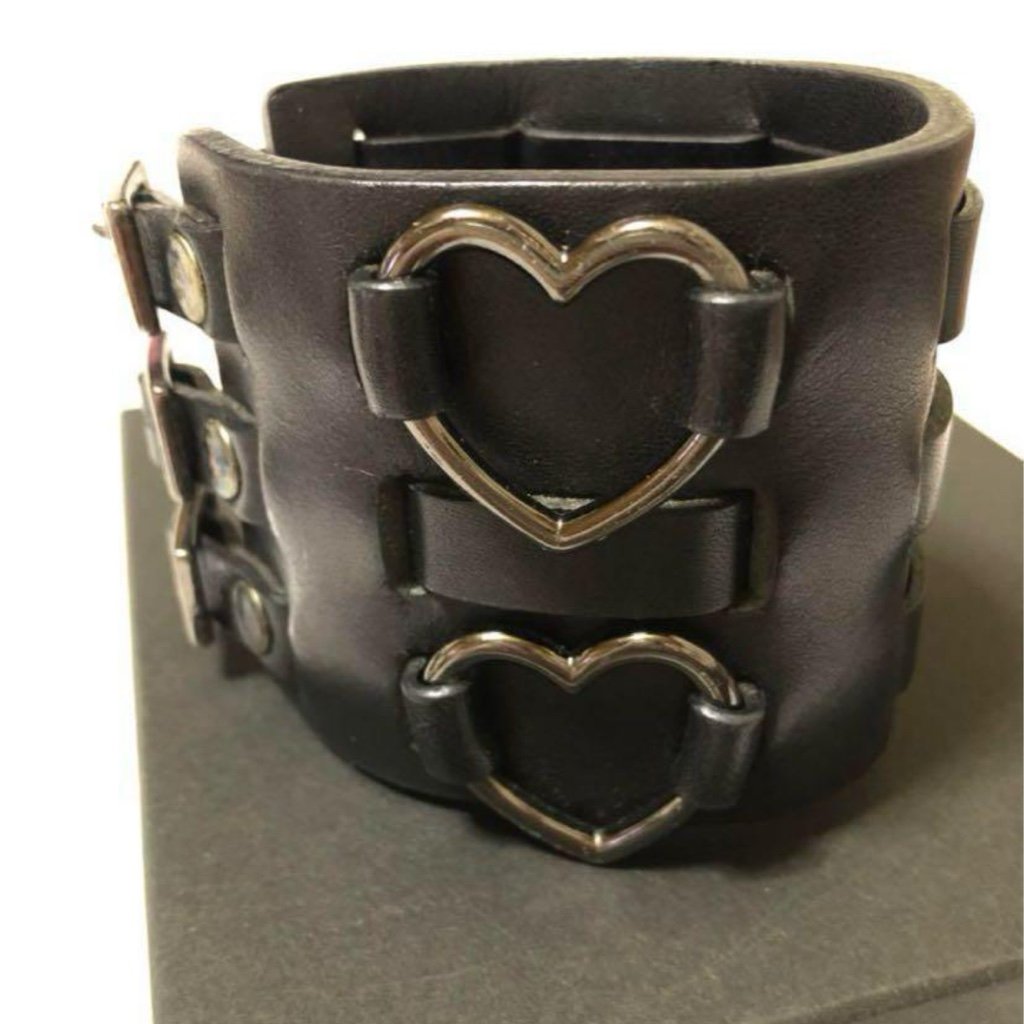 NUMBER (N)INE ナンバーナイン 06ss レザーバングル - ARCHIVESTOCK