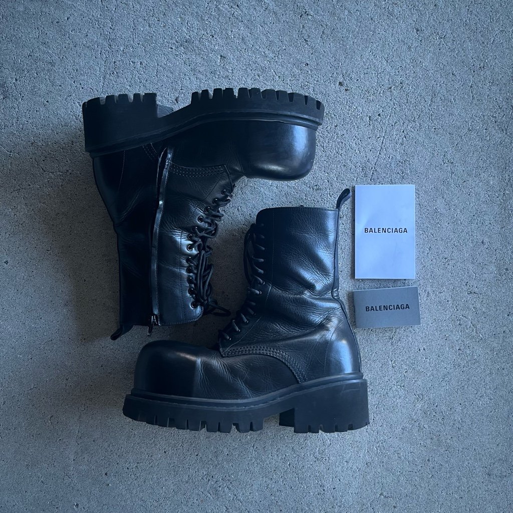 BALENCIAGA stomper boots 42size 27.5cm - ARCHIVESTOCK