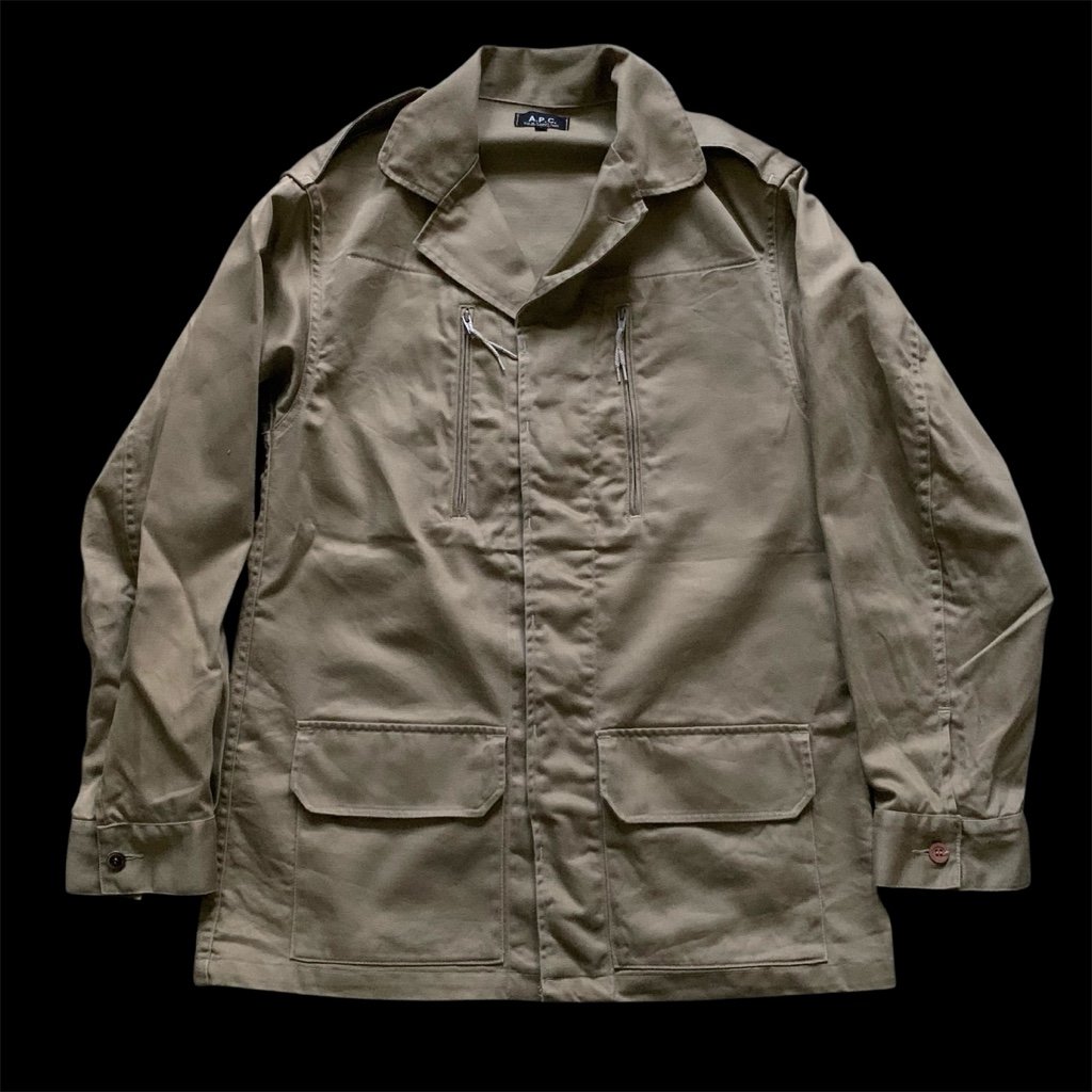 A.P.C. アーペーセー F2ミリタリージャケット1 ベージュ