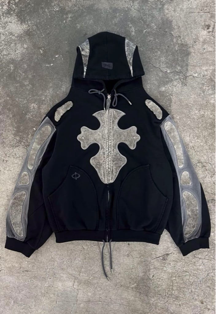 超希少】skoot ボーン ジップパーカー - ARCHIVESTOCK