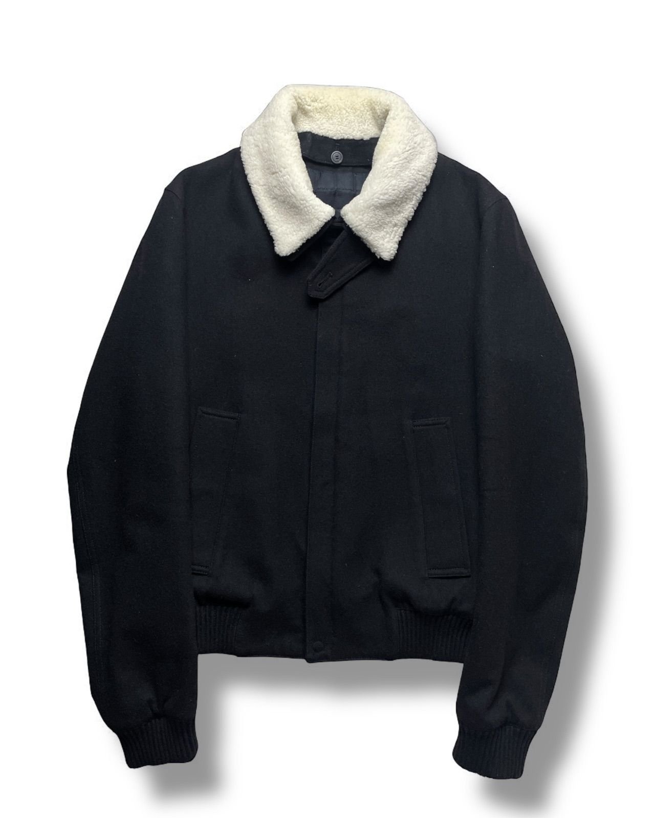DIOR HOMME by Kris Van Assche - AW12 Collar lamb boa Bomber