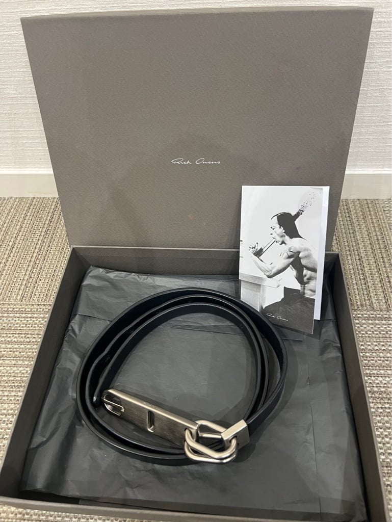 Rick owens tongue トング belt 25ss Hollywood - ARCHIVESTOCK