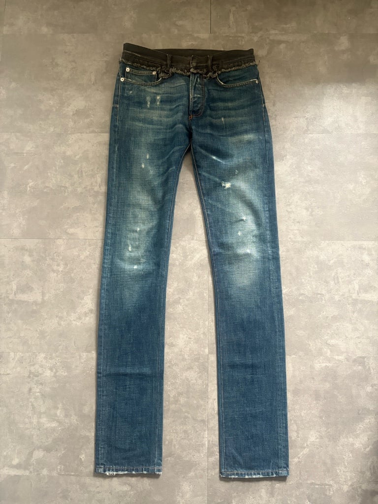 ディオール オム エディ期 06AW コンバインデニムパンツ 29 Dior Homme(ディオールオム) 06AWエディ期 コンバインデニムデニム