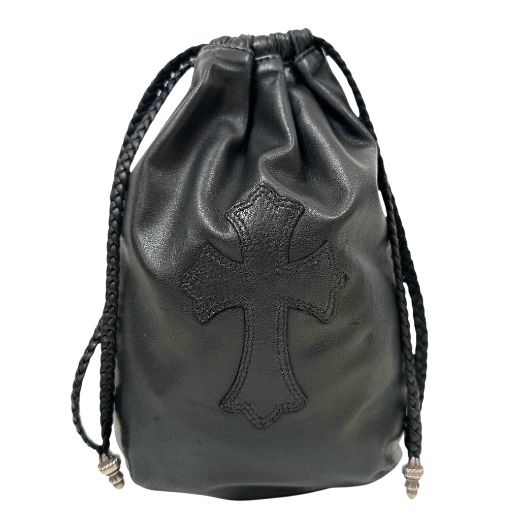 超希少◇Chrome Hearts クロムハーツ DRW STRNG SACK CRS PATCH クロス
