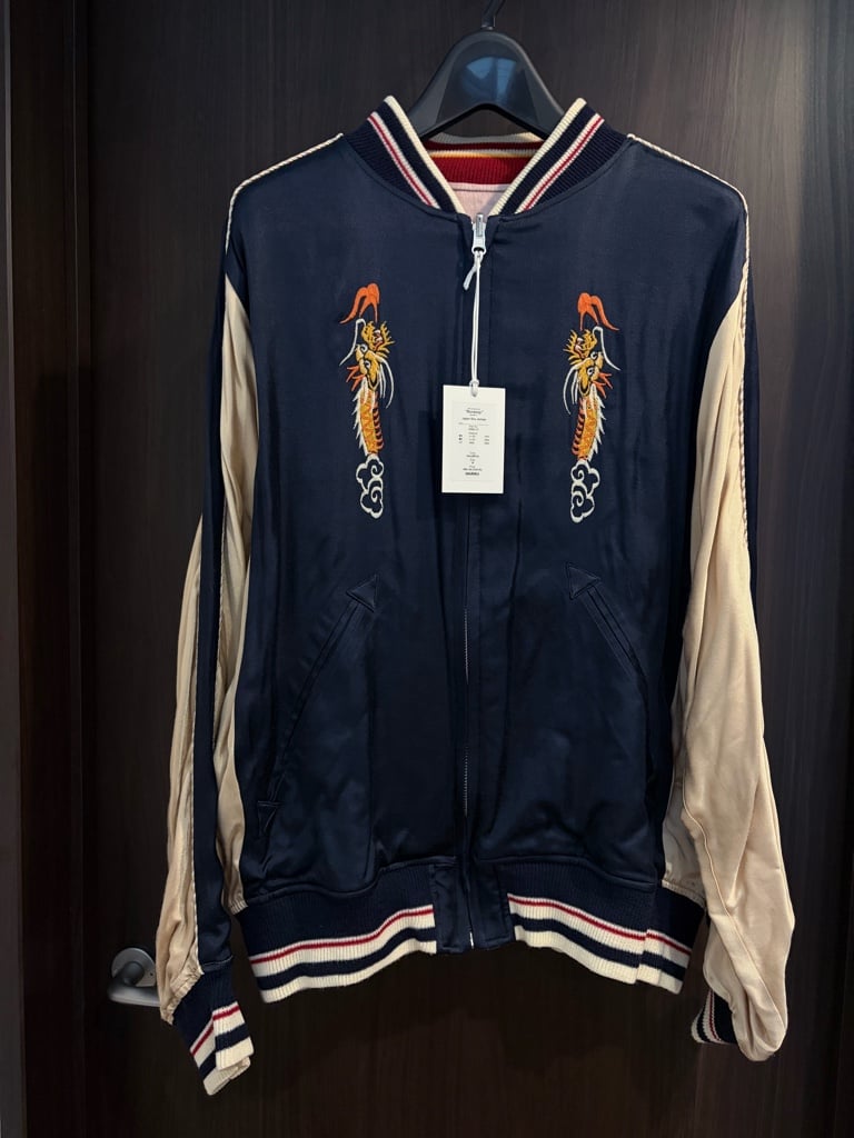 ジャケット・アウター DAIRIKU 23ss Japan Ska Jamper Navy&Pink DAIRIKU 23ss Japan Ska Jamper Navy&Pink - ARCHIVESTOCK