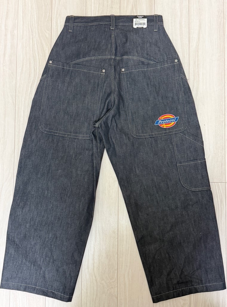 Protocol Index RETRO BAGGY DENIM PANTS - ARCHIVESTOCK
