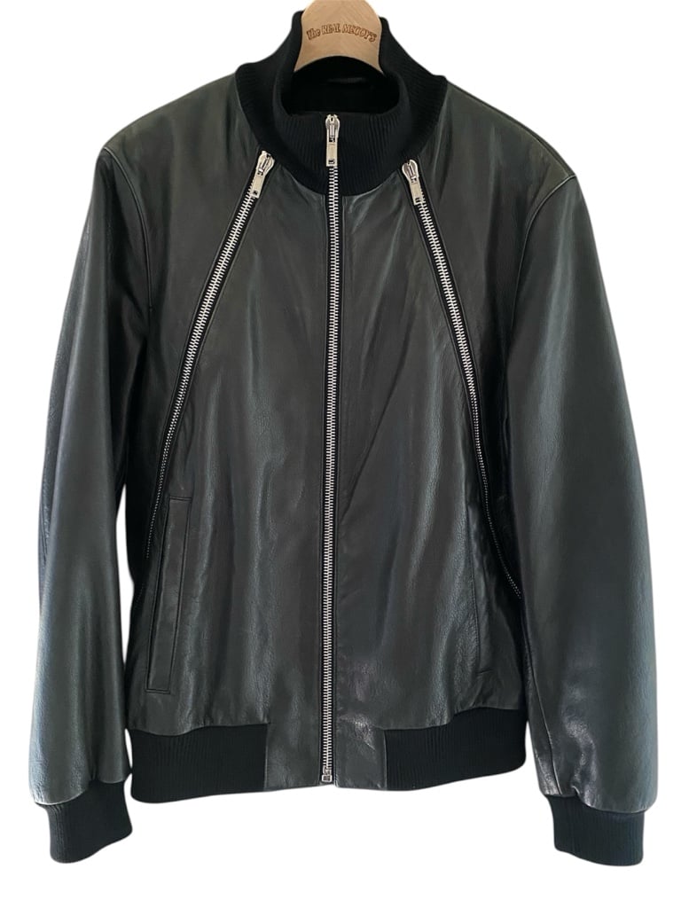 Givenchy 13AW レザージャケット　八の字ジップ　リカルド・ティッシ Givenchy 13AW レザージャケット 八の字ジップ リカルド・ティッシ