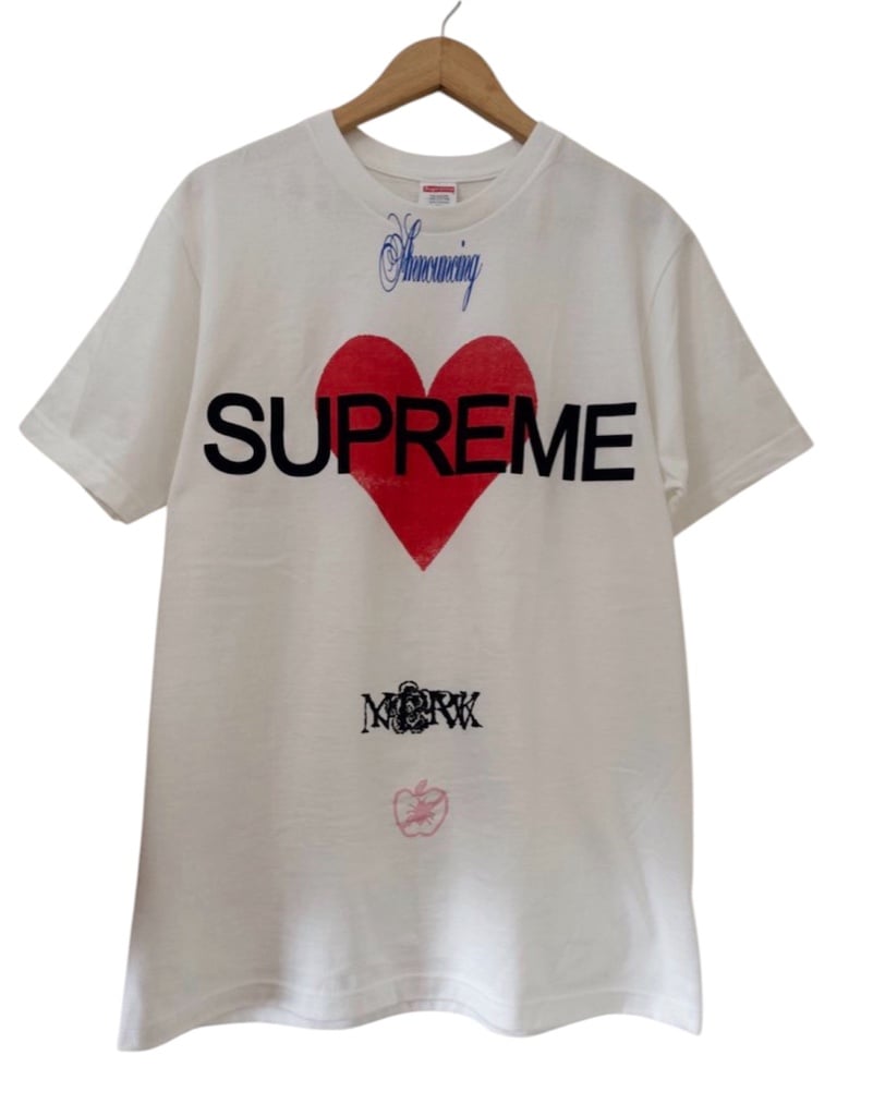Supreme Announcing 25SS アナウシング ハートTシャツ M - ARCHIVESTOCK