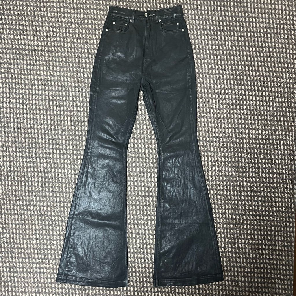 美品 Rick owens drkshdw bolan bootcut SCF 美品 Rick owens drkshdw bolan bootcut SCF BLACK 25SSW コーティング