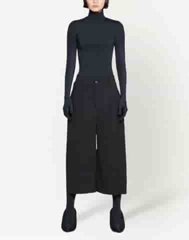 NUTEMPEROR WIDE PU LEATHER PANTS - ARCHIVESTOCK