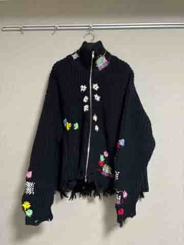 Yohji Yamamoto Pour Homme 17AW ウールギャバジン抜染ツナギダブル