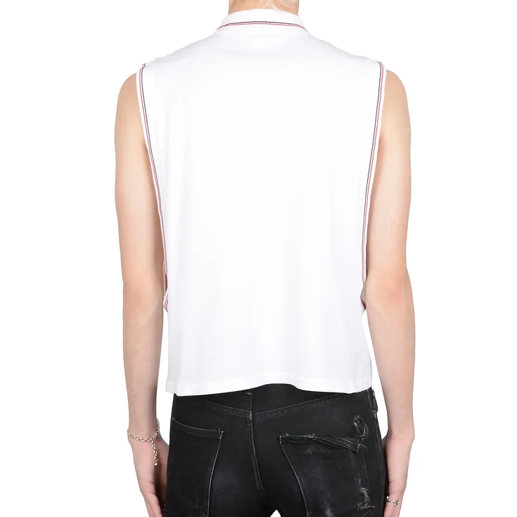 DIOR HOMME BY HEDI SLIMANE SS06 SLEEVELESS POLO SHIRT - ARCHIVESTOCK