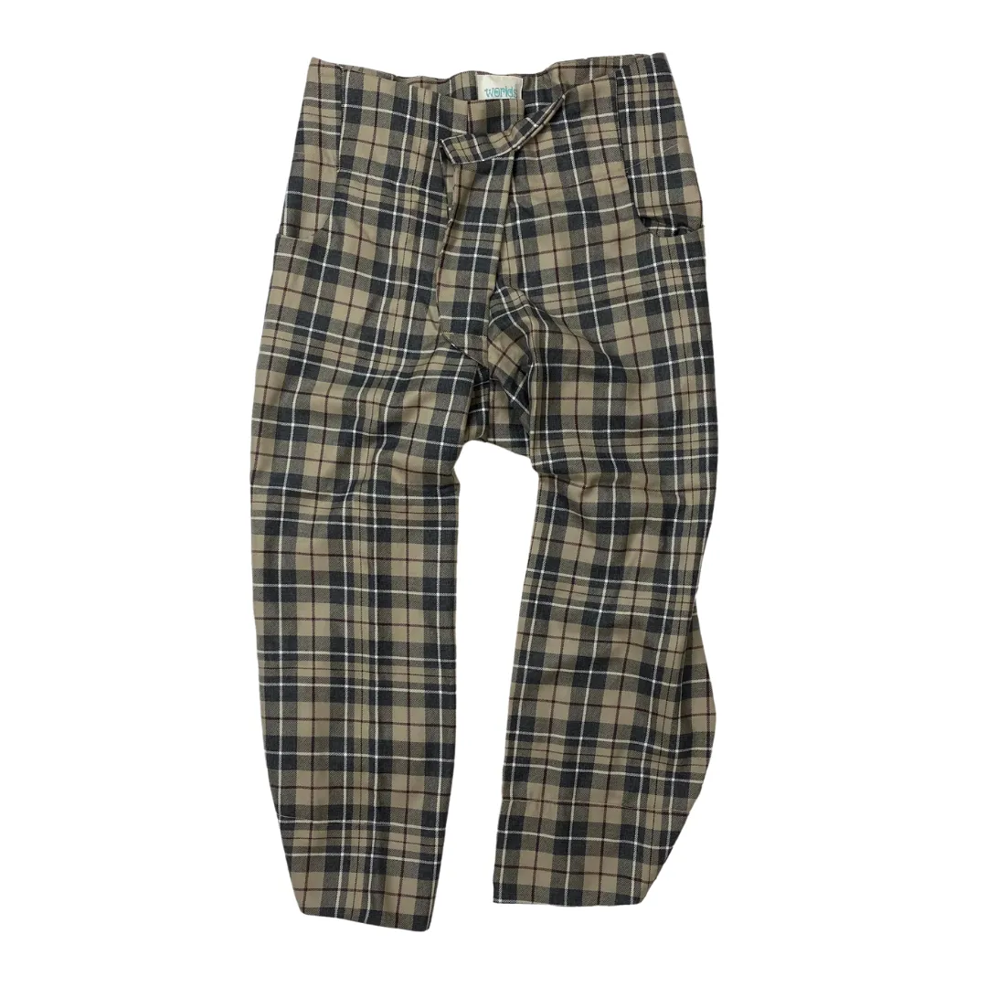 WORLDS END ヴィヴィアンウエストウッド 変形パンツ チェック 英国製