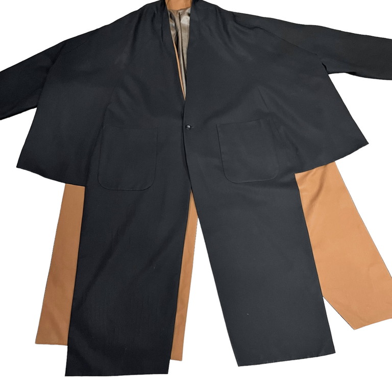 Ka na ta 2sleeve coat かなた コート ka na ta Ka na ta 2 sleeve coat ツースリーブオーバーサイズノーカラーコート