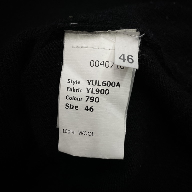 hussein chalayan アシンメトリーVネックニットセーター トップス