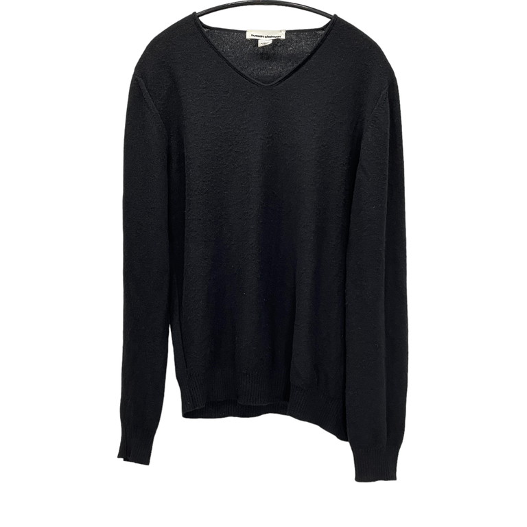 hussein chalayan アシンメトリーVネックニットセーター トップス