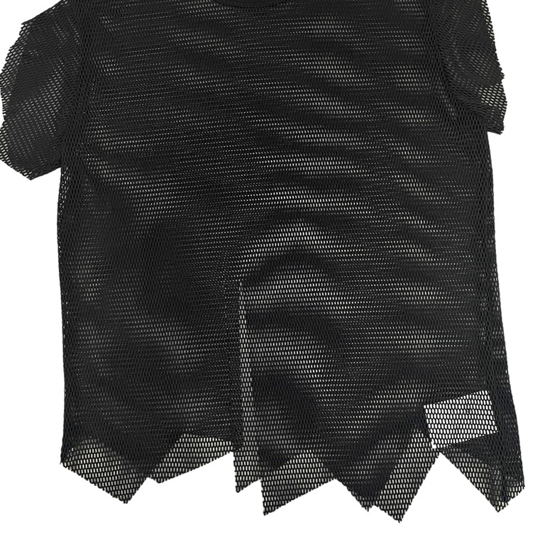 ブラックコムデギャルソン 23SS カットオフメッシュTシャツ