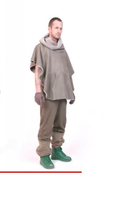 BLESS N° 37 コート sweater coat BLESS n°37 “New Sheheit” Poncho Hoodie - ARCHIVESTOCK