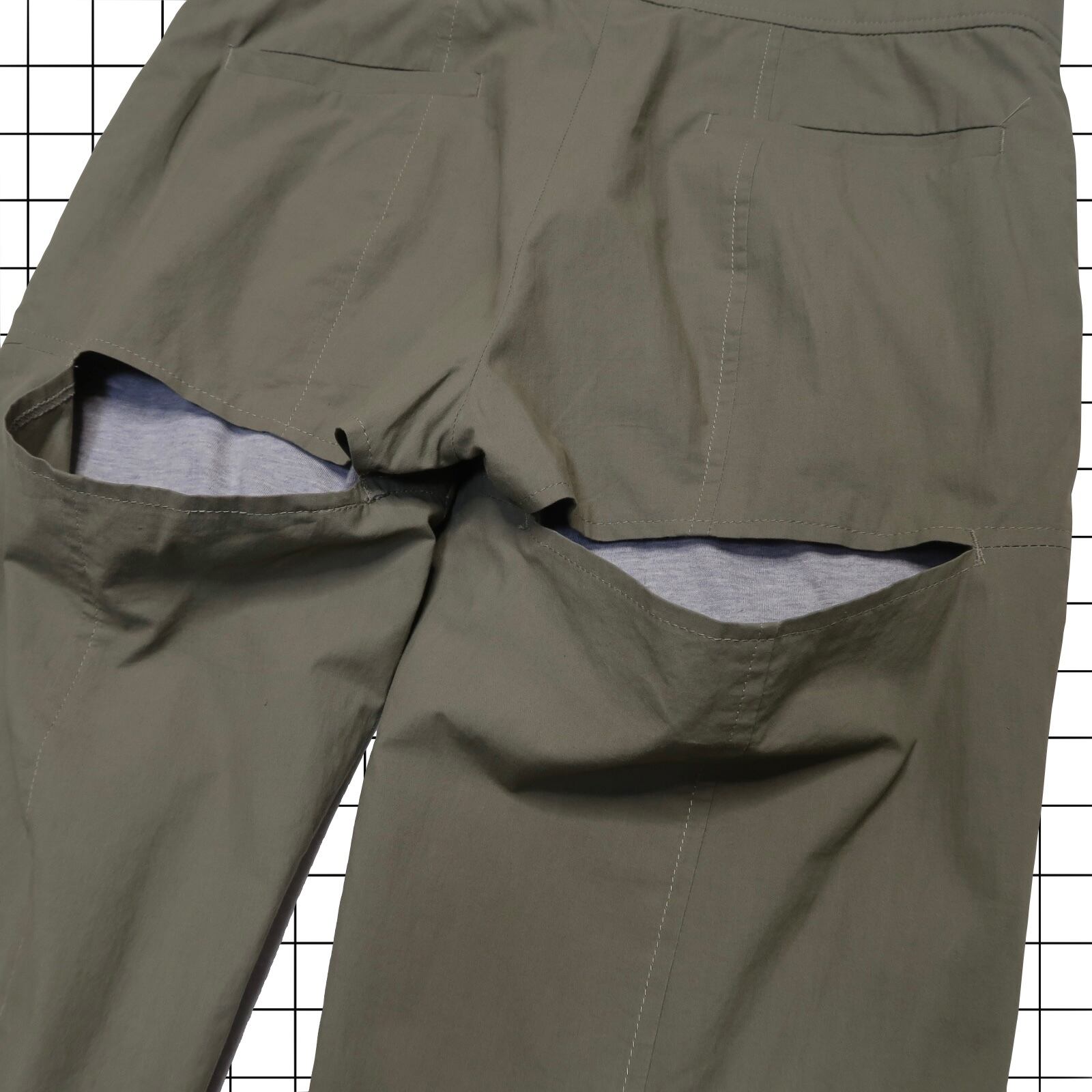 2003-4 AW Hussein Chalayan layered design pants - ARCHIVESTOCK