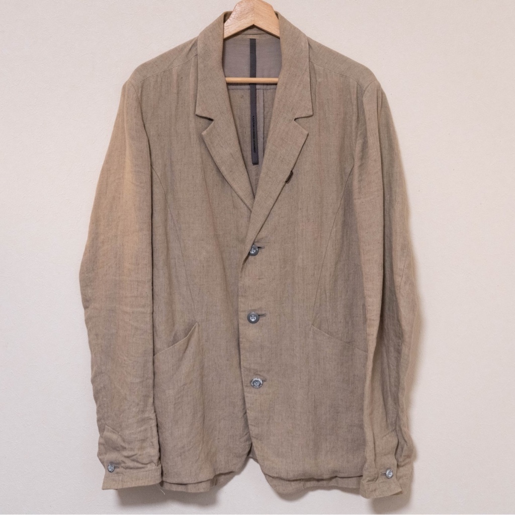 KAZUYUKI KUMAGAI(attachment)リネンジャケット - ARCHIVESTOCK