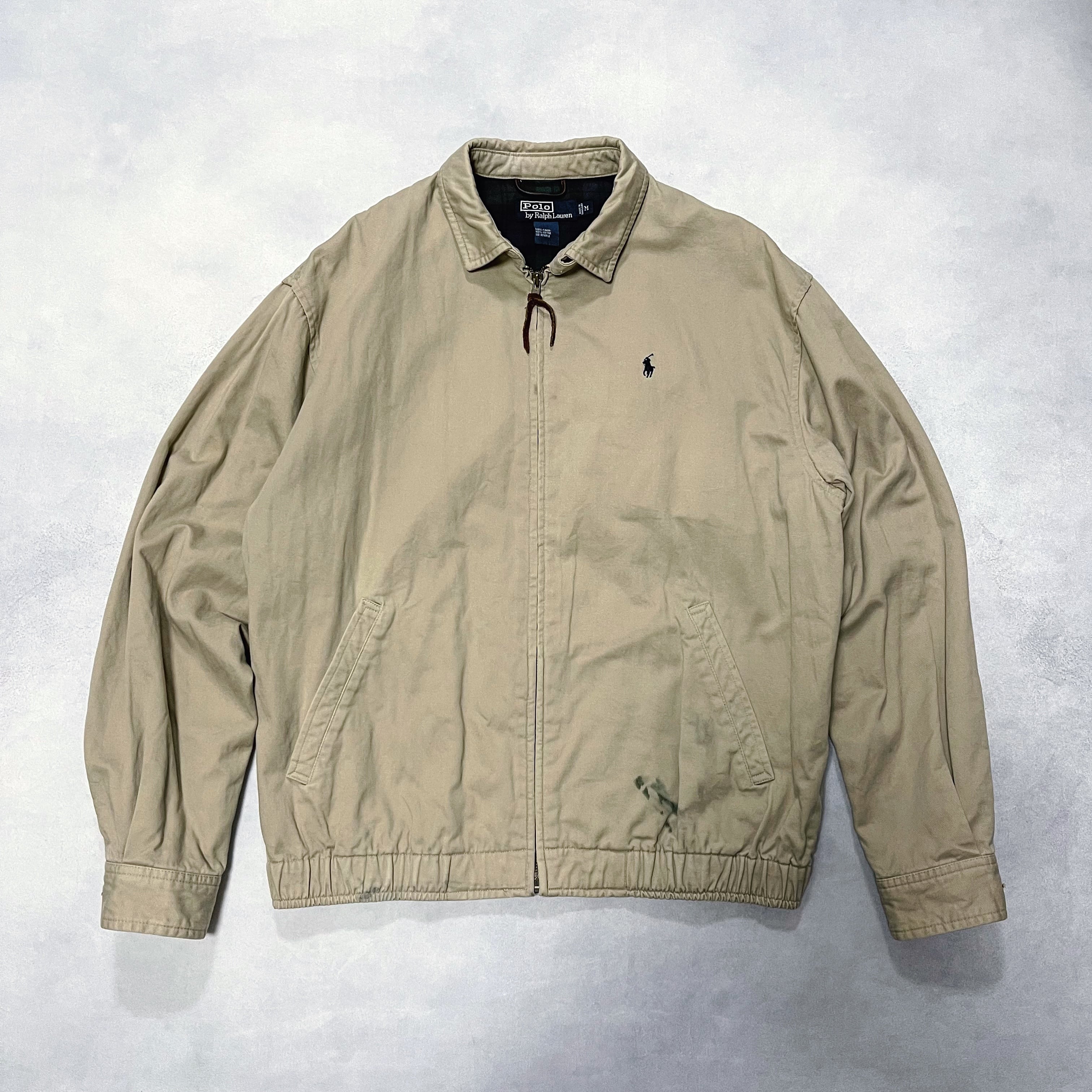 90's Polo Ralph Lauren スイングトップ ベージュ Mサイズ - ARCHIVESTOCK