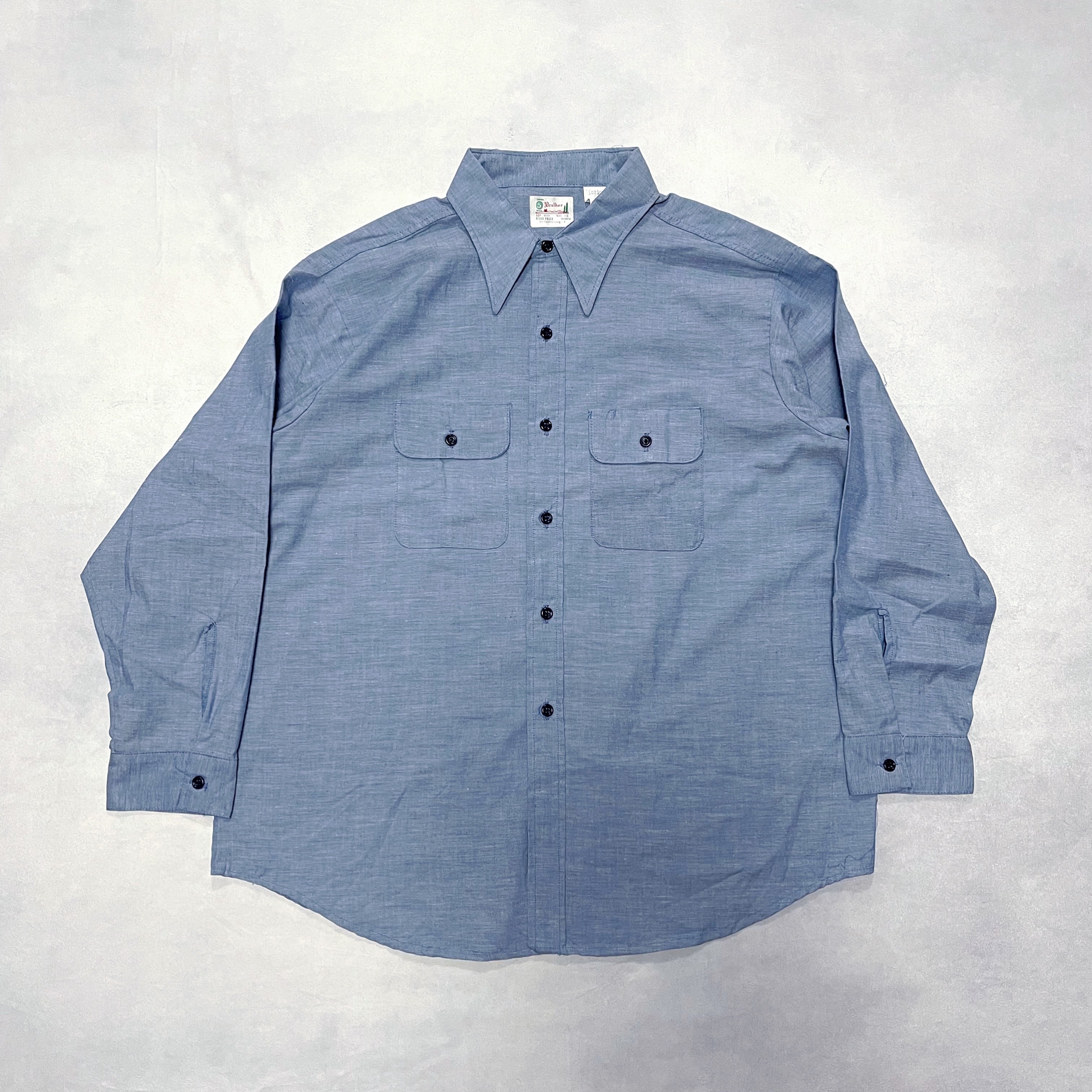 デッドストック 60's ヴィンテージ 長袖シャツ デッドストック 60's