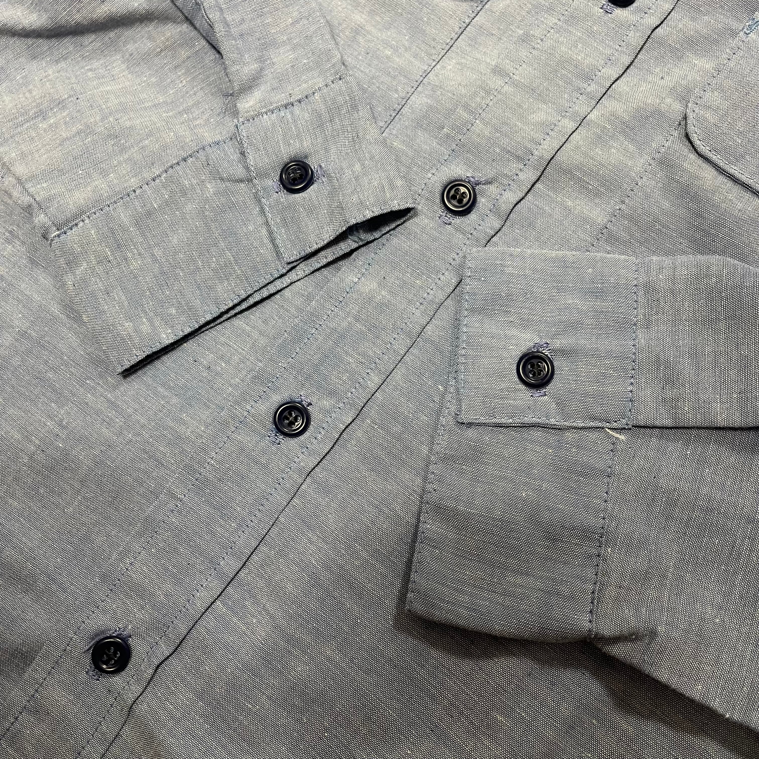 ビッグサイズ 60's Five Brother デッドストック シャンブレーシャツ