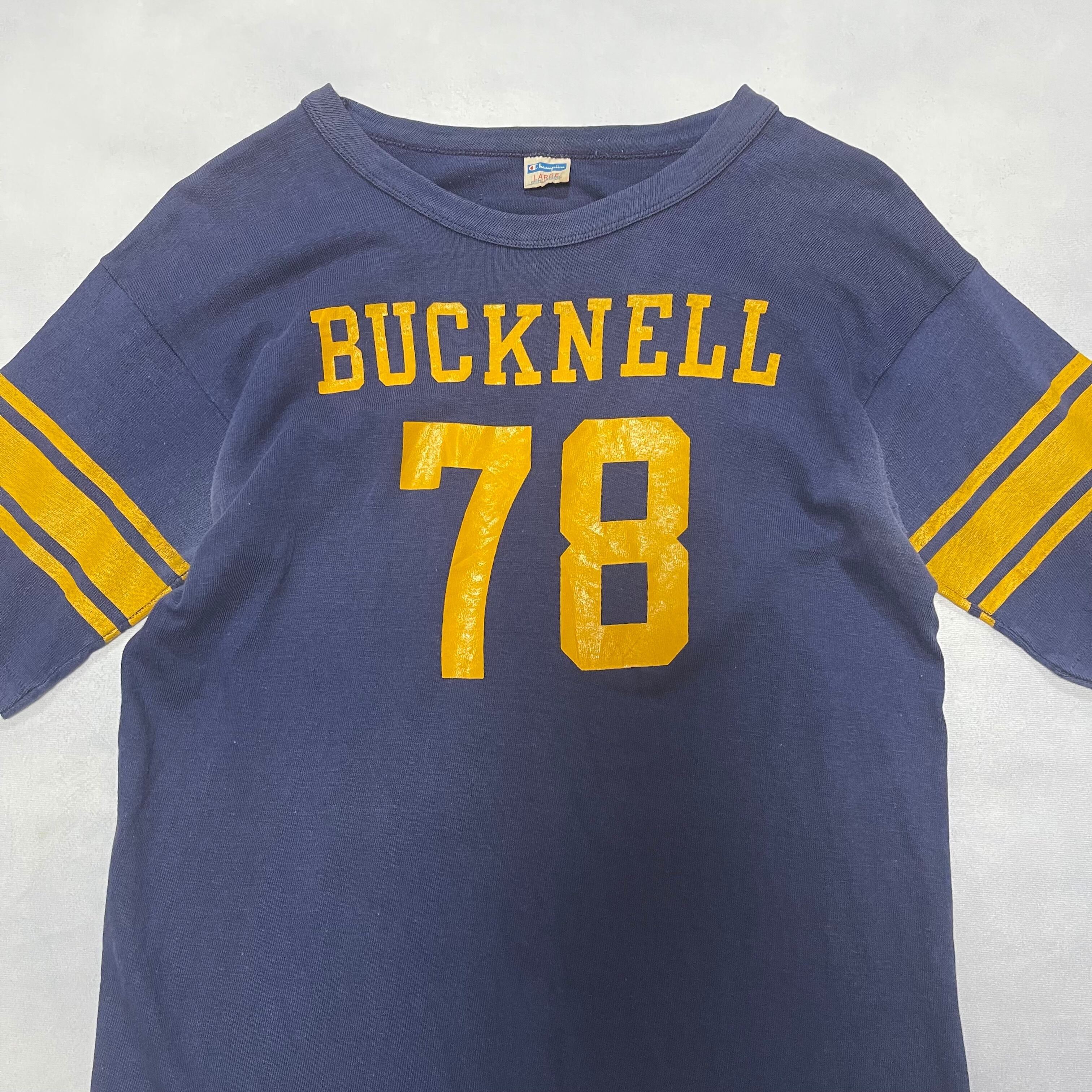 70's USA製 Champion チャンピオン バータグ後期 半袖Tシャツ