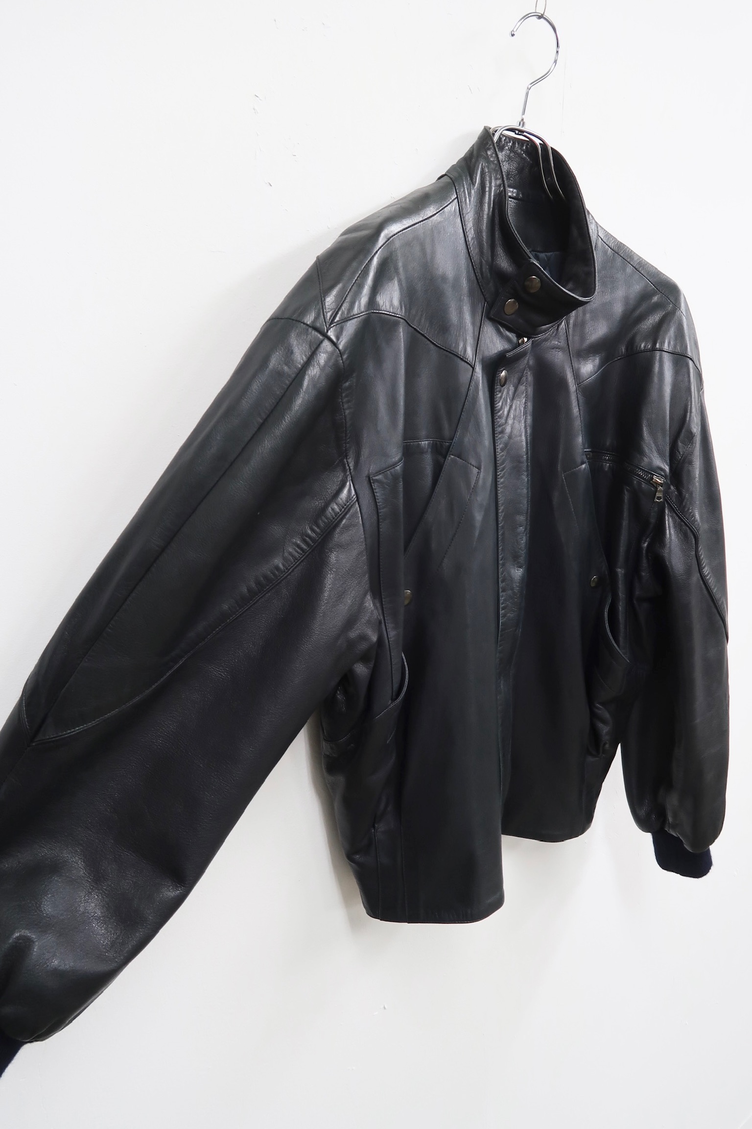 ジャケット・アウター STATE OF CLAUDE MONTANA 1980s CLAUDE MONTANA IDEAL CUIR lamb leather jacket - ARCHIVESTOCK