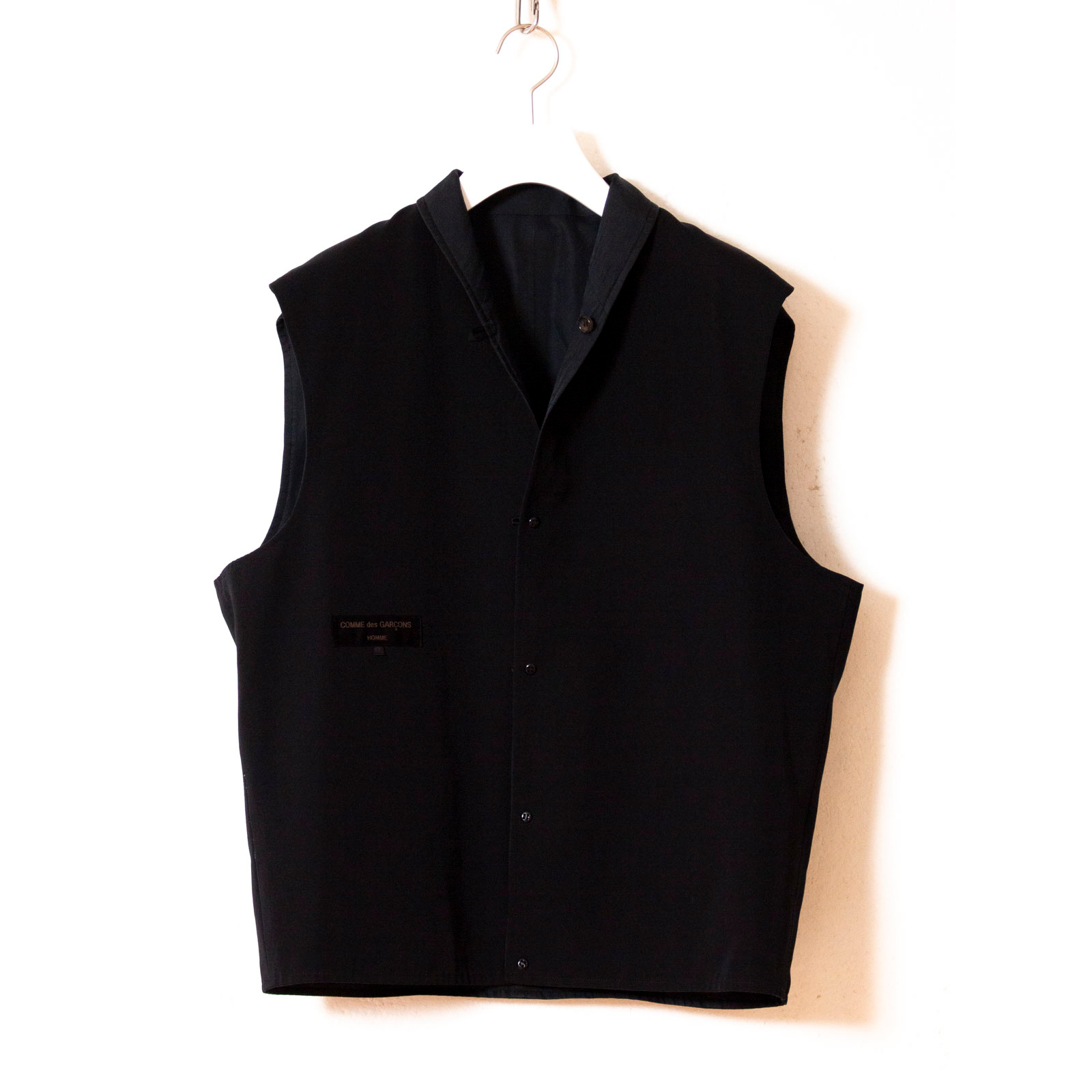 COMME des GARCONS HOMME 】 金文字タグ オーバーサイズ リバーシブル