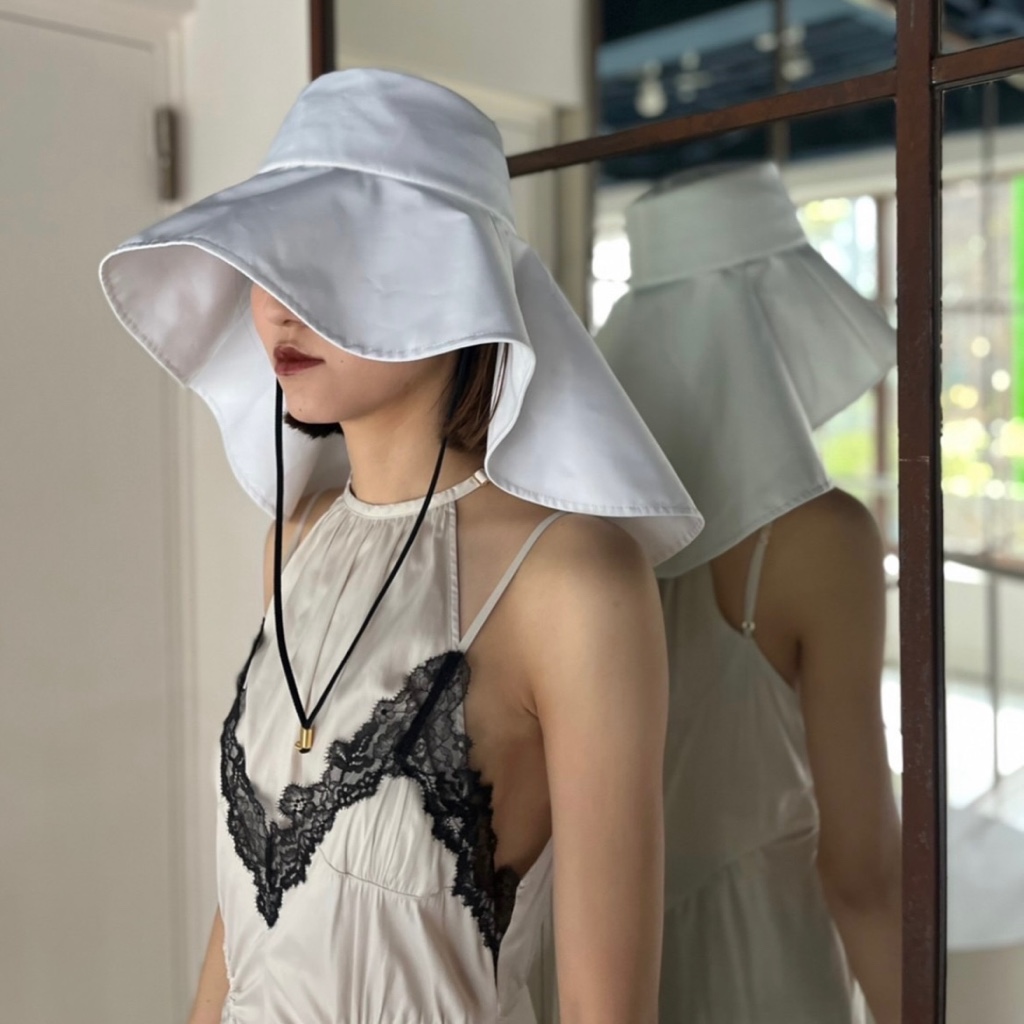 fetico FLARED NYLON HAT フェティコ　ハット　帽子 D0E4D7B3-ACDE-4A06-AC2A-