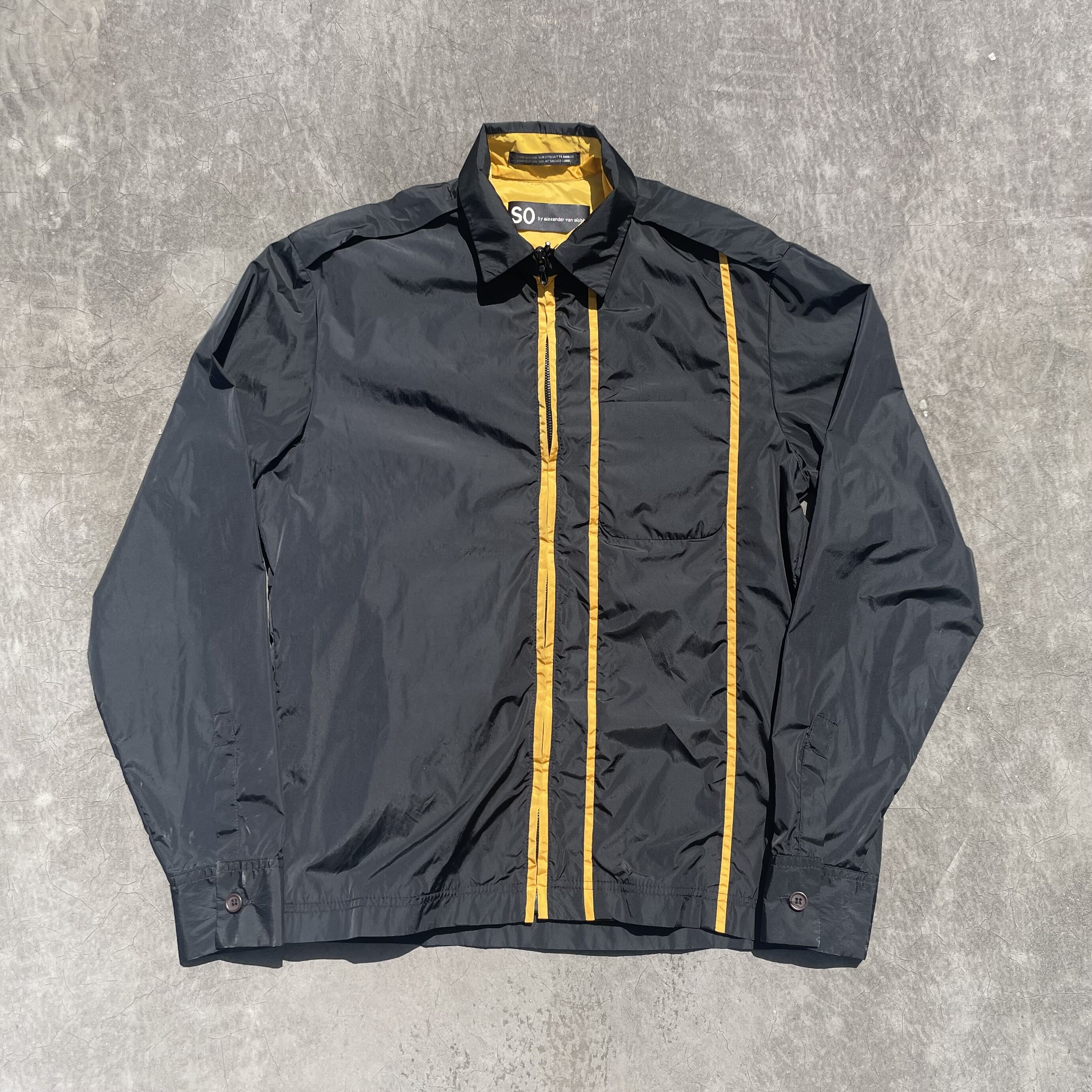 so by alexander van slobbe nylon zip shirt - ARCHIVESTOCK
