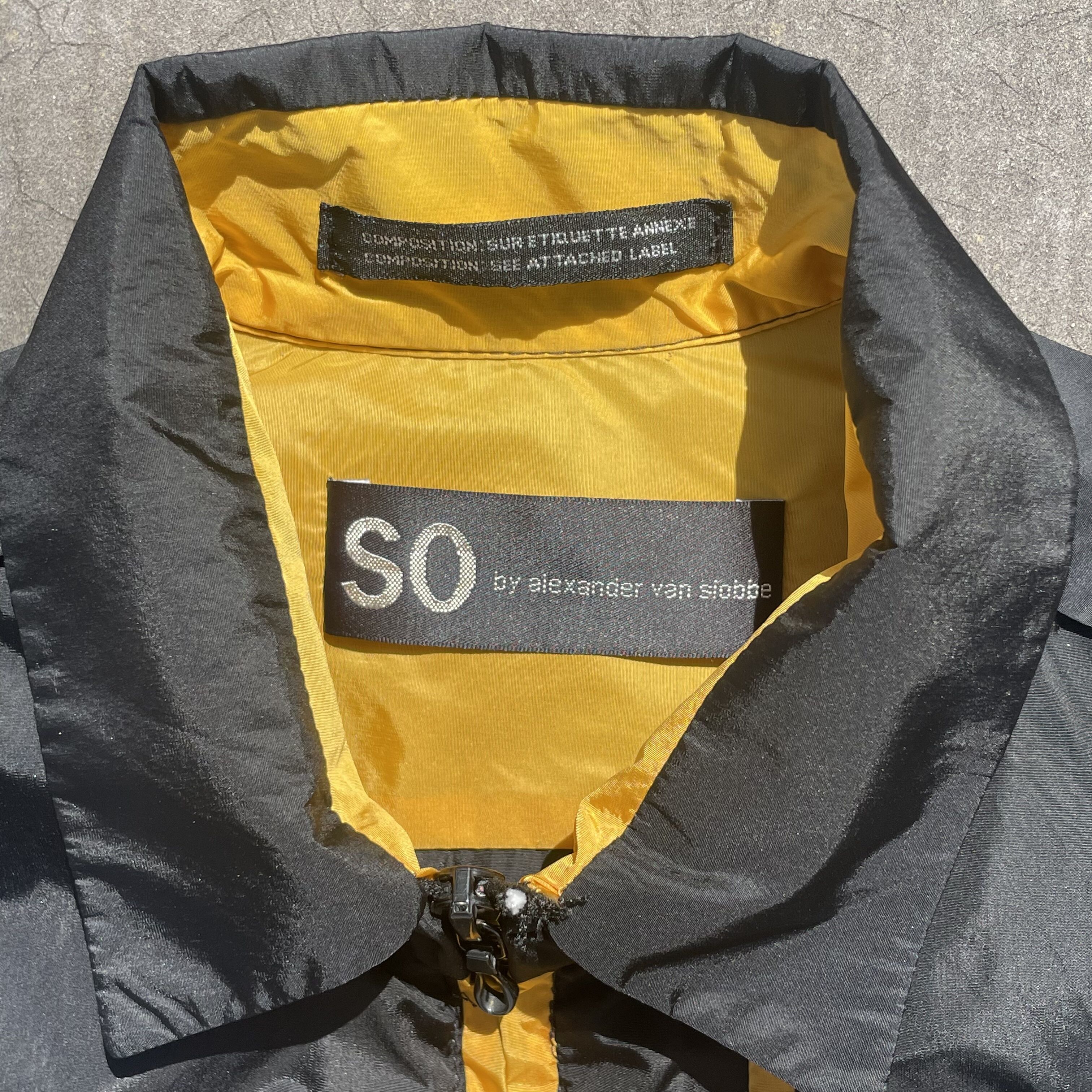 so by alexander van slobbe nylon zip shirt - ARCHIVESTOCK