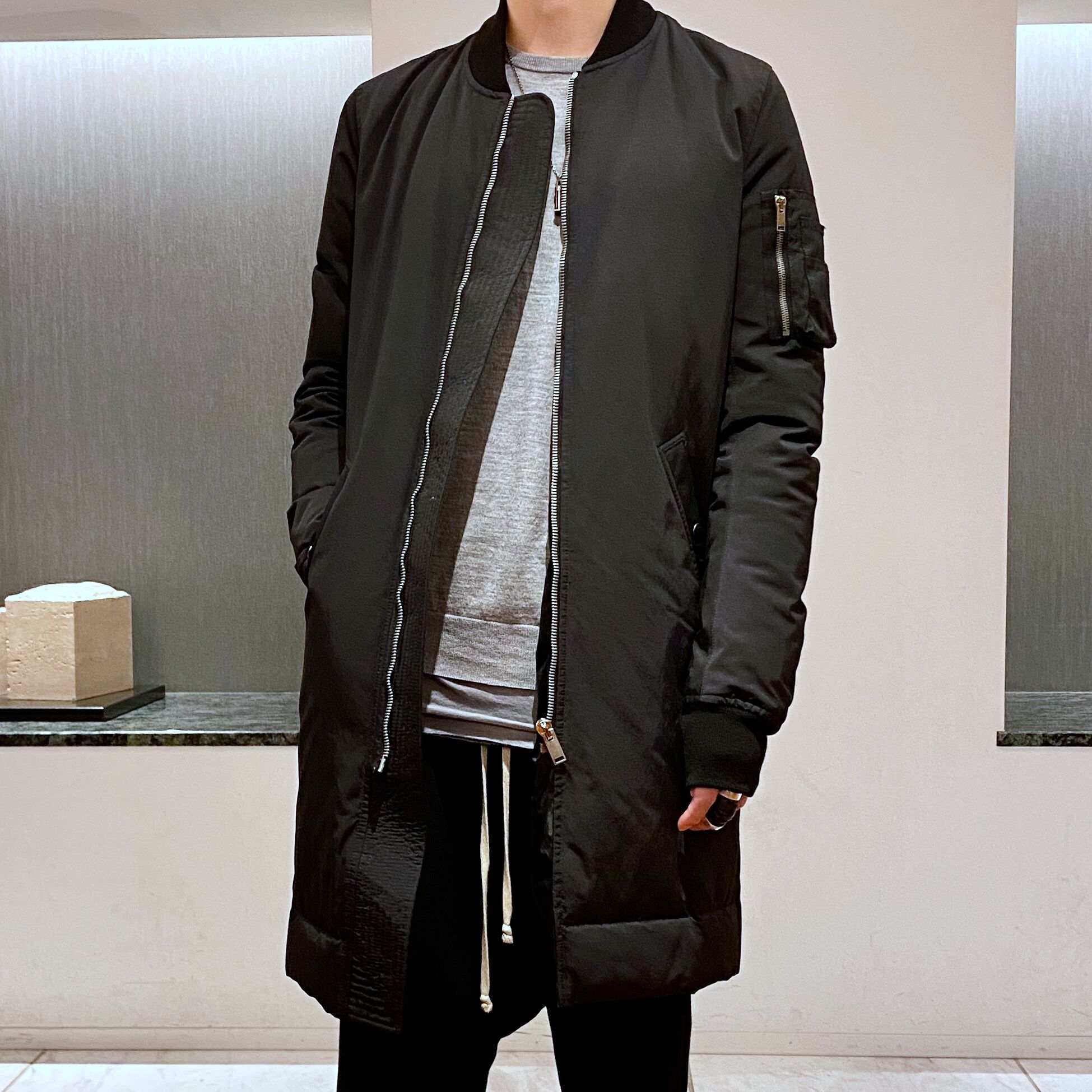 Rick Owens 13FW archive フライトボンバーダウンジャケット