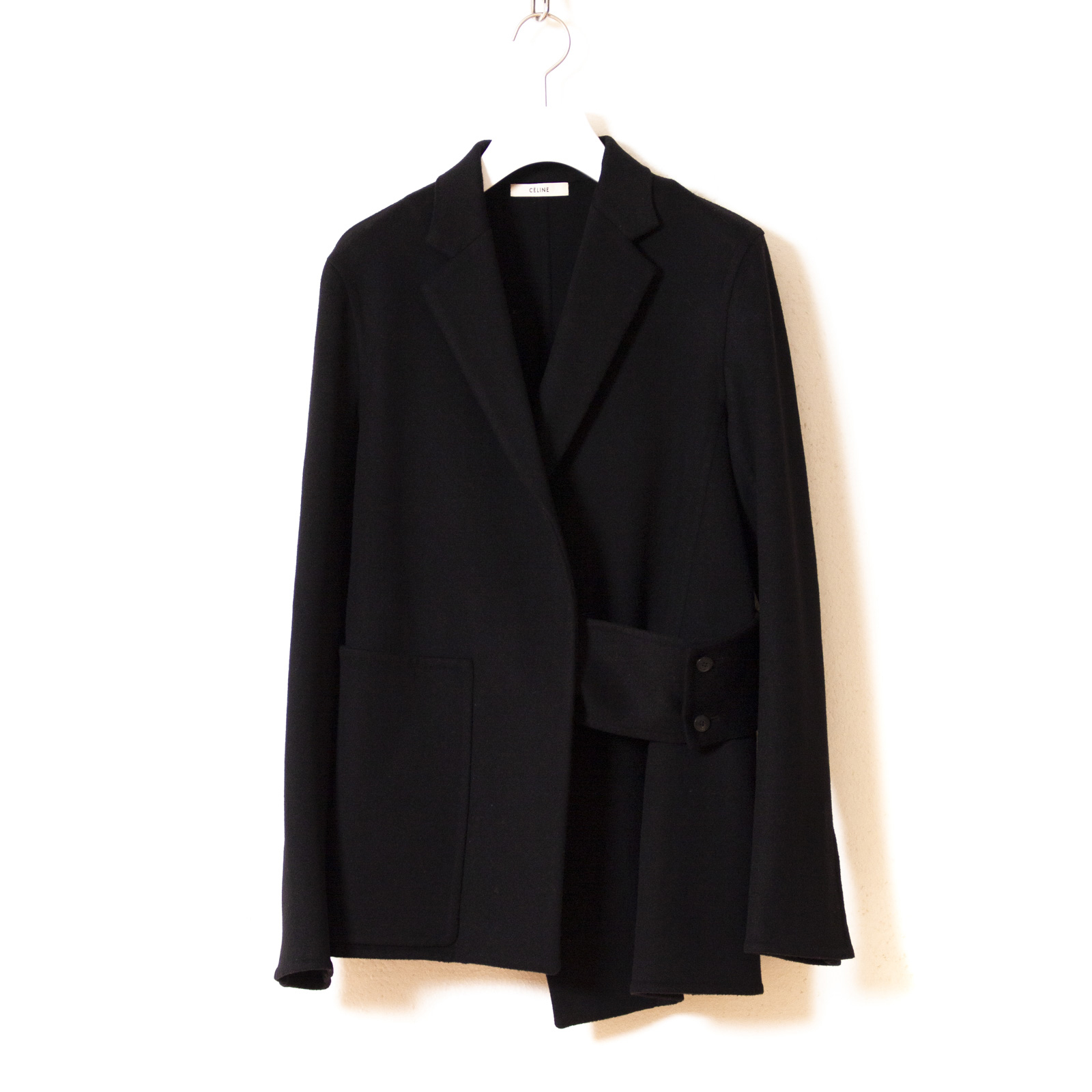 CELINE 】 2016 AW フィービー期 カシミヤ混 ベルトコート 40