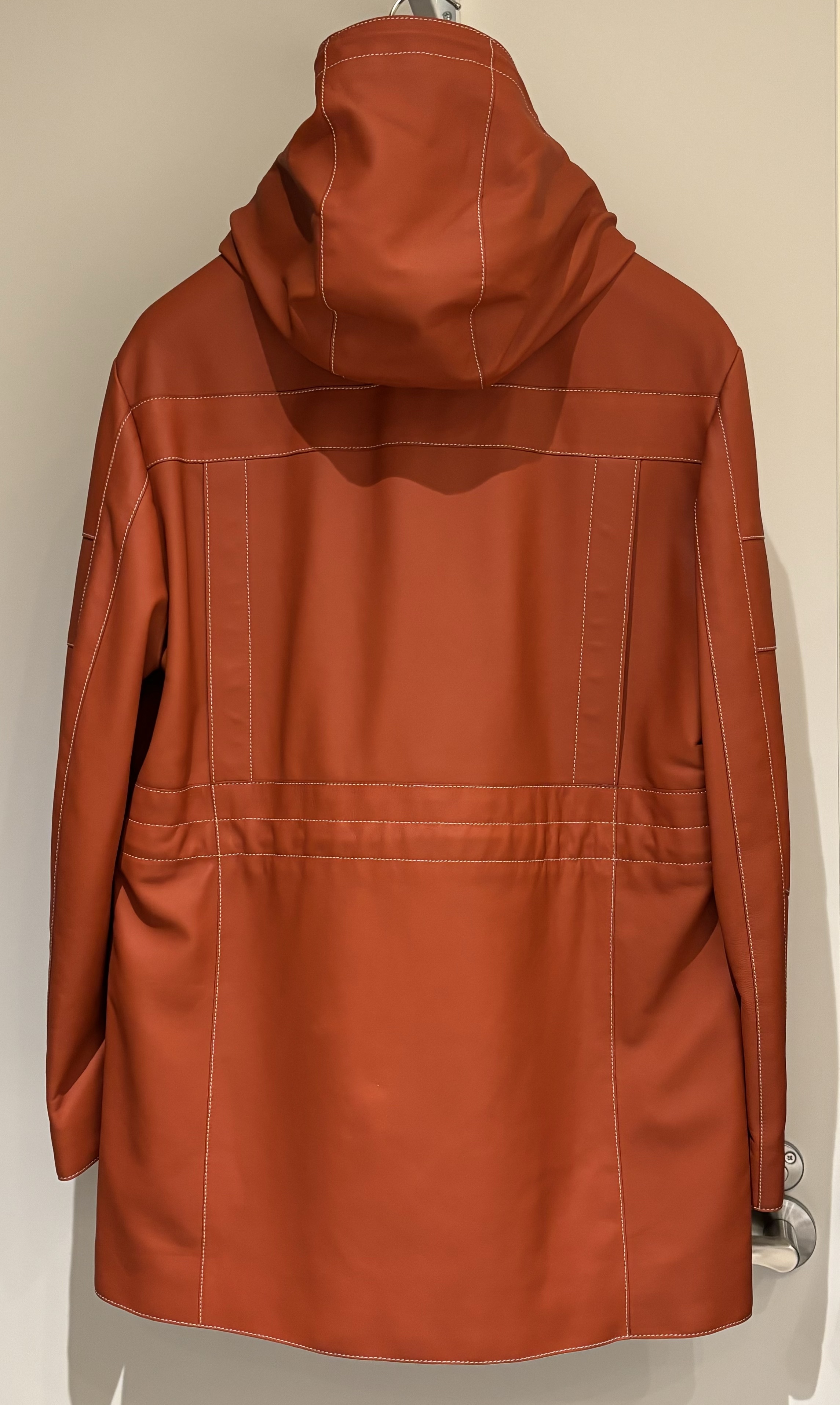 BERLUTI レザーマウンテンパーカ 44 ジャケットブルゾンコート