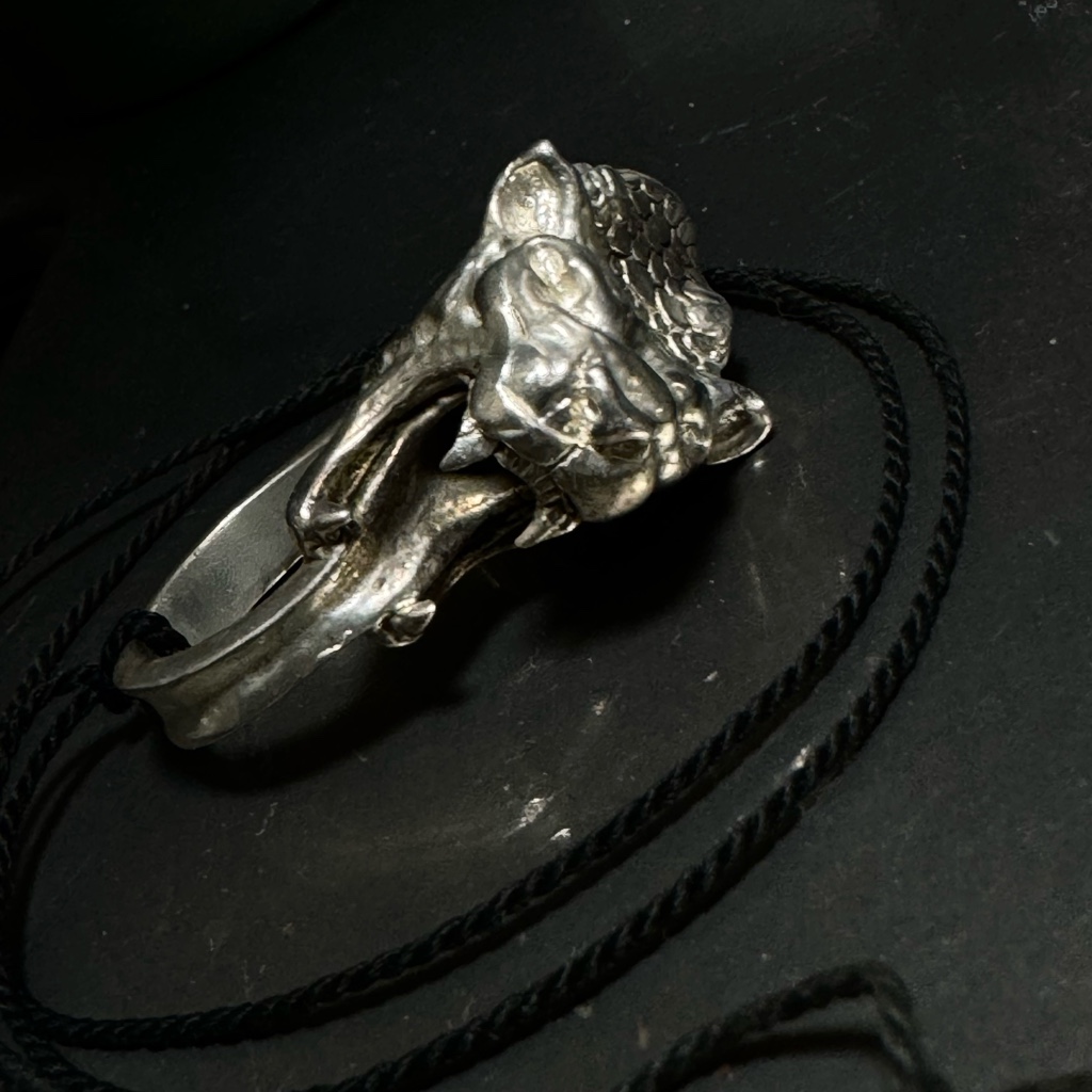 13AW Todd Lynn snake rion ring sv925 - ARCHIVESTOCK