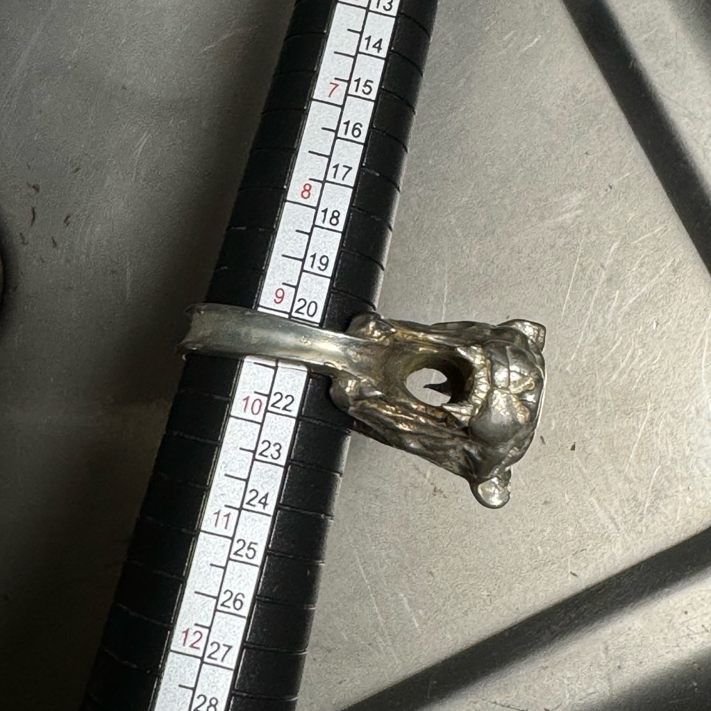 13AW Todd Lynn snake rion ring sv925 - ARCHIVESTOCK