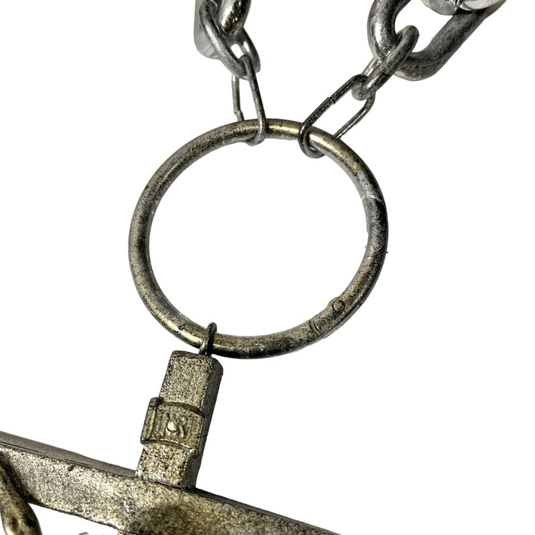 Jean Paul GAULTIER 磔刑クロスビッグチェーンネックレス 十字架 一点