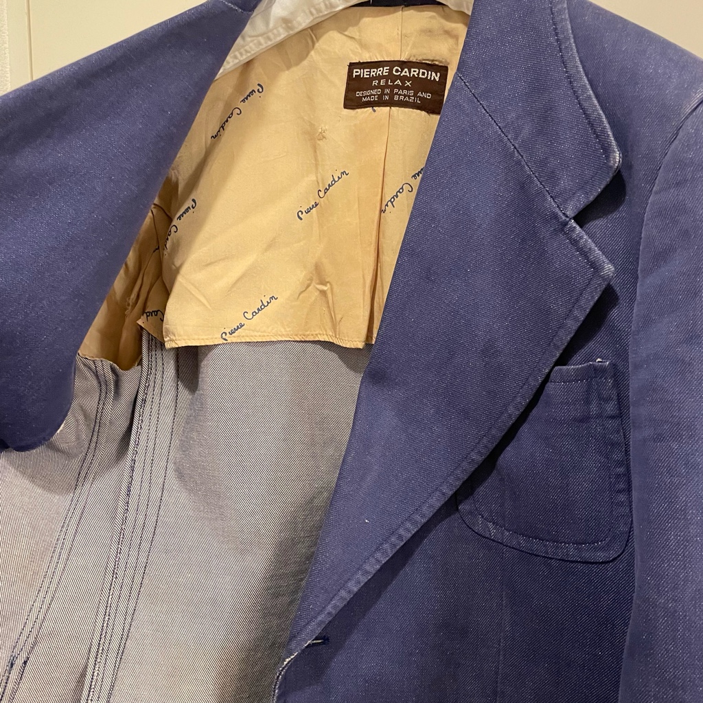 70s vintage Pierre Cardin Relax Wide lapel Jacket - ARCHIVESTOCK