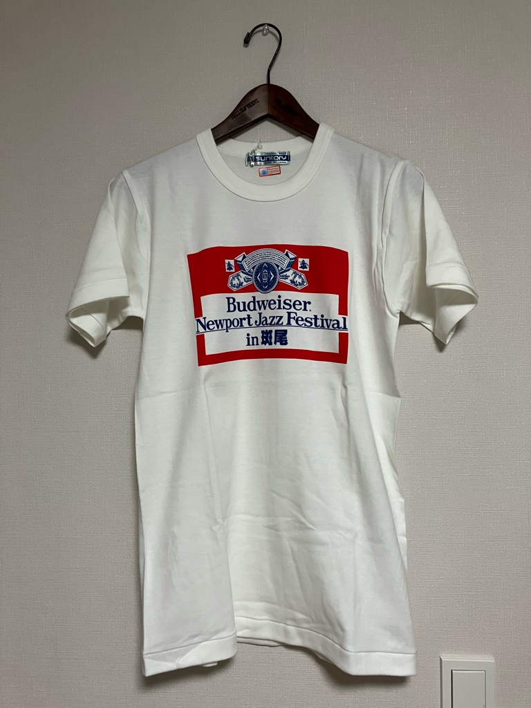 80s Budweiser Newport Jazz Festival Tシャツ バドワイザー ニューポートジャズフェスティバル Tシャツ 2枚セット