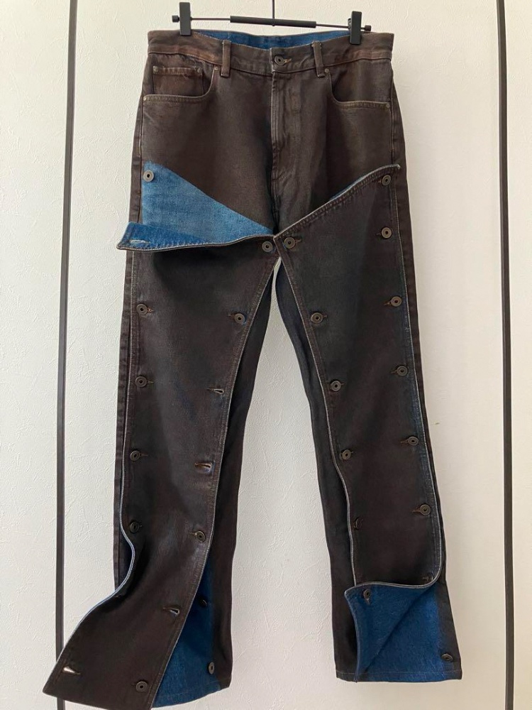 Y/project ボタンパネルジーンズ 21fw - ARCHIVESTOCK 