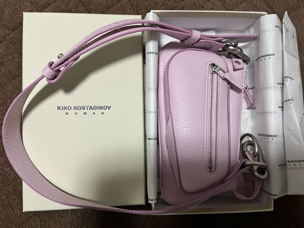 バッグ Kiko Kostadinov Amlen Shoulder Bag Pink Kiko Kostadinov Amlen Shoulder Bag Pink